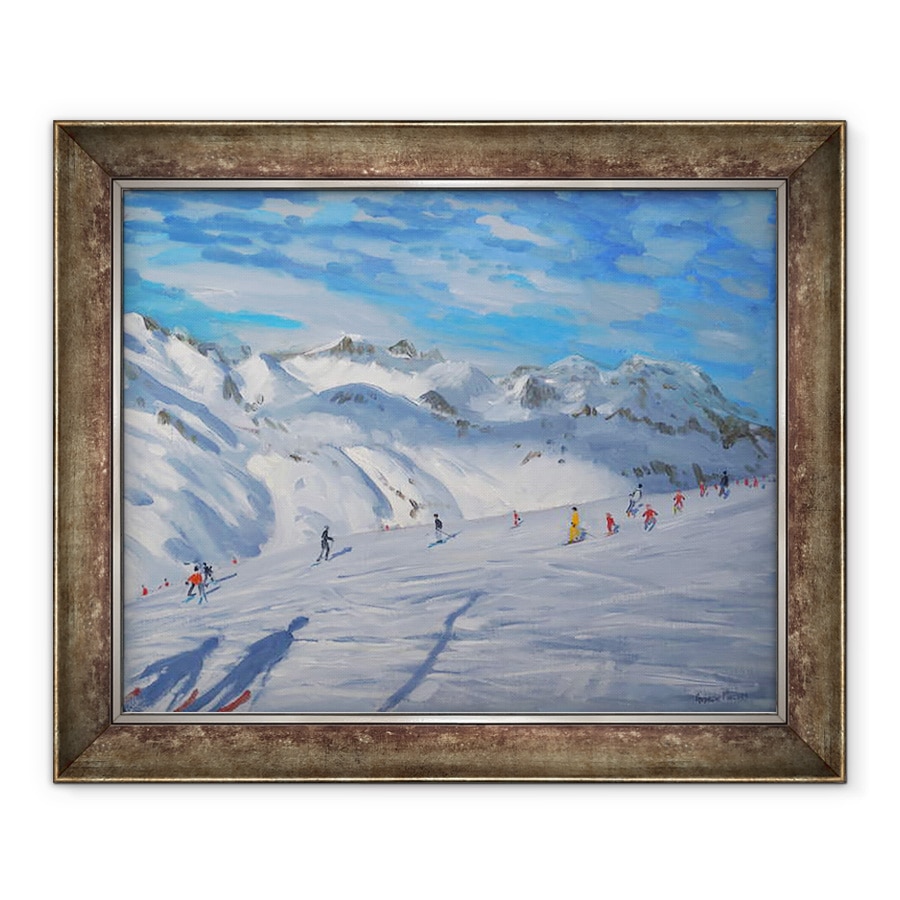 Tablou inramat - Andrew Macara - Topuri Munte, Tignes, 50 x 60 cm