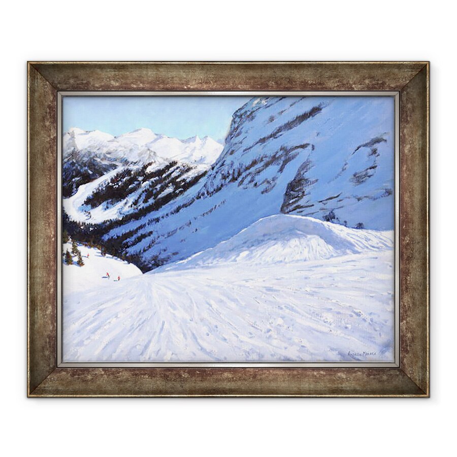 Tablou inramat - Andrew Macara - in vale, Courchevel, Franta,2019, 50 x 60 cm