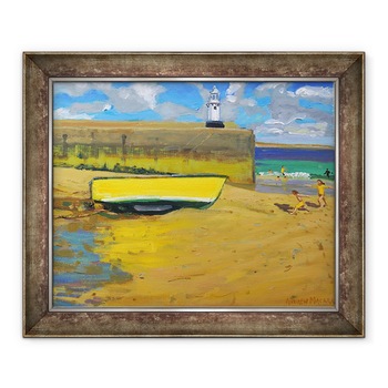 Tablou inramat - Andrew Macara - Barca Galben, St Iedera,2017, 50 x 60 cm Tablou inramat - Andrew Macara - Barca Galben, St Iedera,2017, 50 x 60 cm