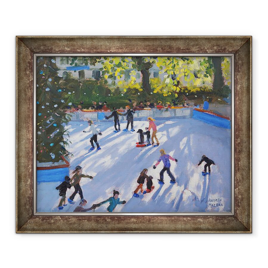 Tablou inramat - Andrew Macara - Patinaj I, Muzeul de Istorie Naturala, 50 x 60 cm
