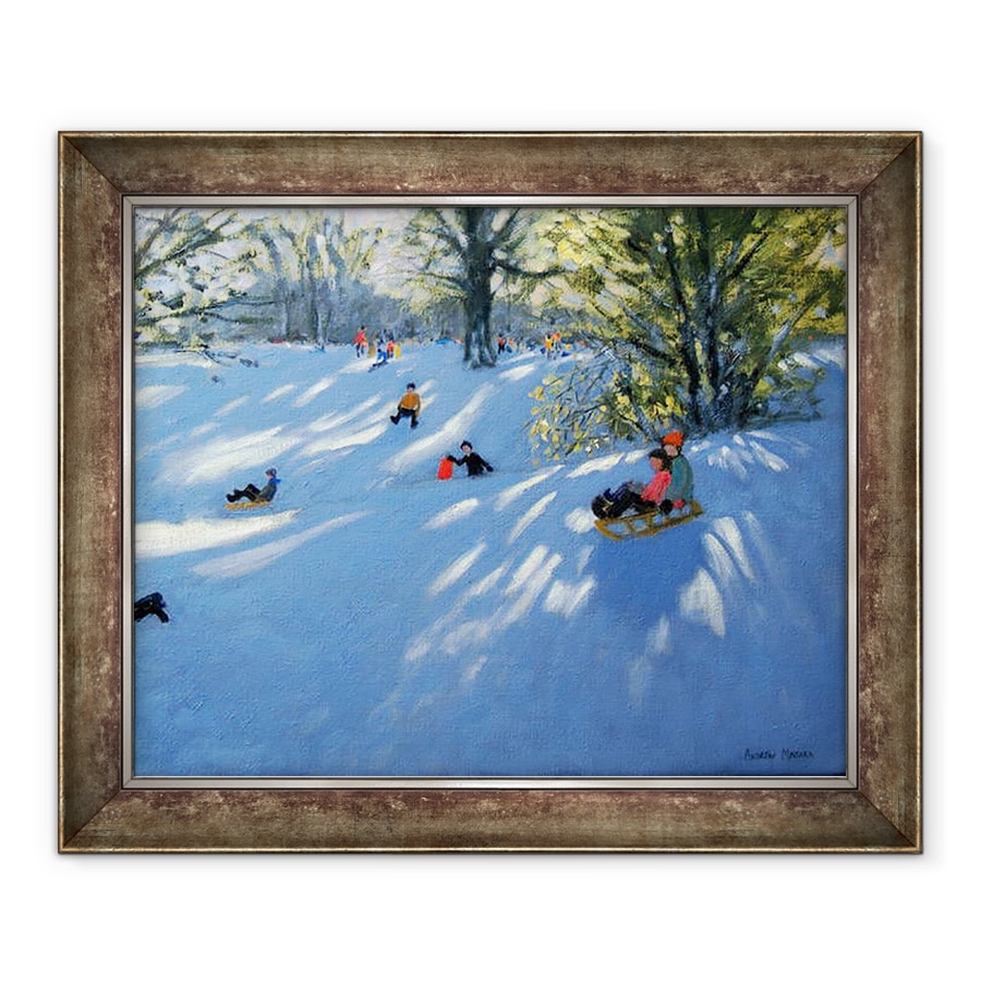 Tablou inramat - Andrew Macara - Ninsoare devreme, Darley Park, 90 x 110 cm