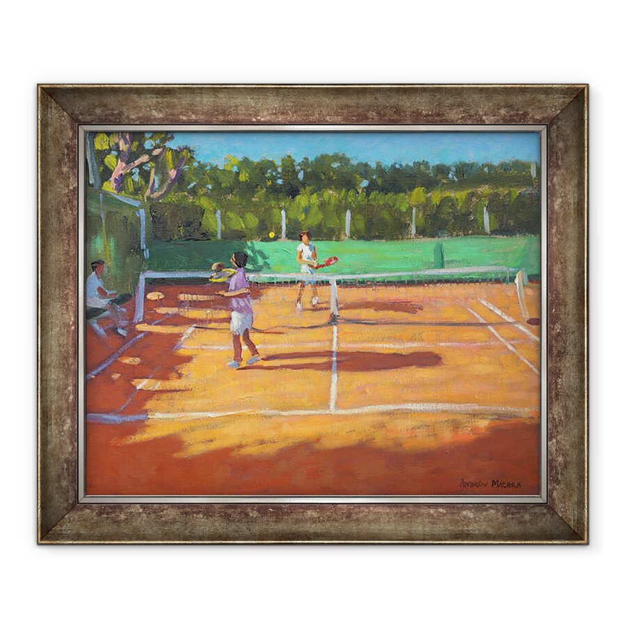 Tablou inramat - Andrew Macara - Practica de tenis, Cap dadge, Franta,2013, 50 x 60 cm