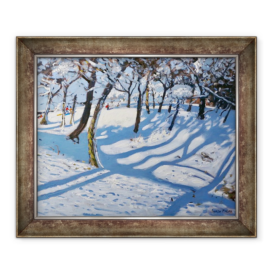 Tablou inramat - Andrew Macara - Iarna Ladmanlow, Buxton, Derbyshire,2010, 90 x 110 cm