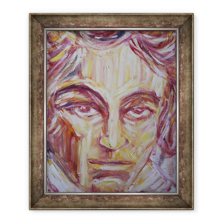 Tablou inramat - Annick Gaillard - Beethoven, 90 x 110 cm