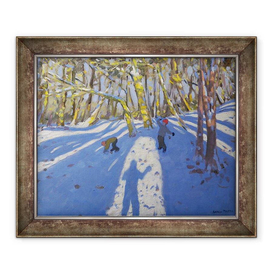 Tablou inramat - Andrew Macara - Winter Elvaston Castle, 90 x 110 cm