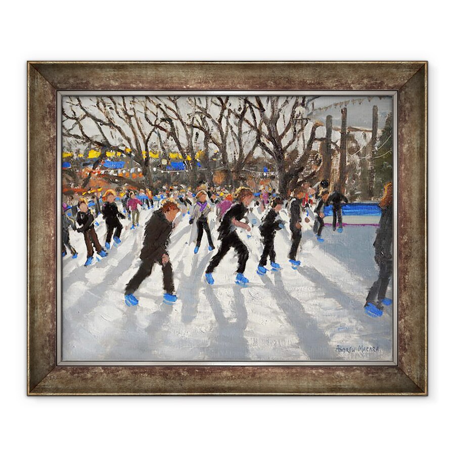 Tablou inramat - Andrew Macara - tara Minunilor de Iarna, Hyde Park, Londra,2015, 50 x 60 cm