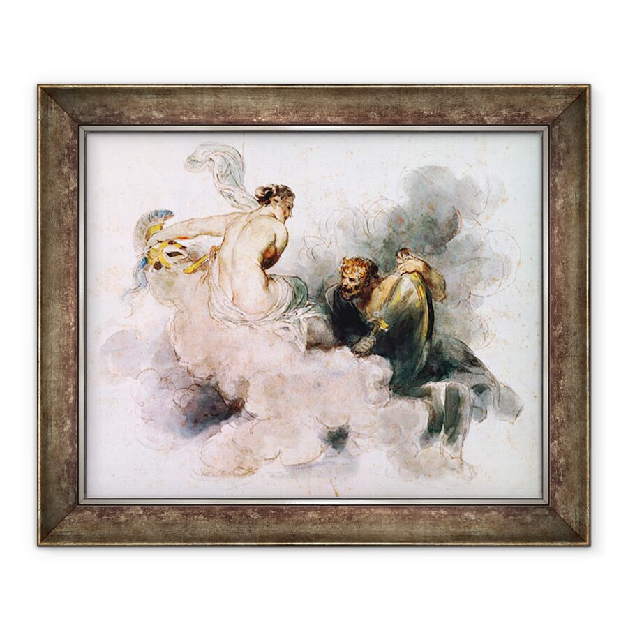 Tablou inramat - Anthony van Dyck - Venus si Vulcan, 90 x 110 cm