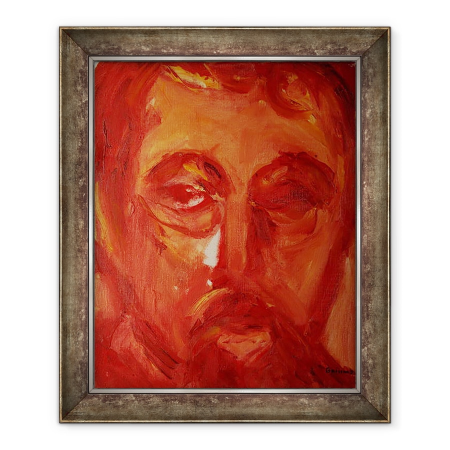 Tablou inramat - Annick Gaillard - Mussorgsky, 90 x 110 cm