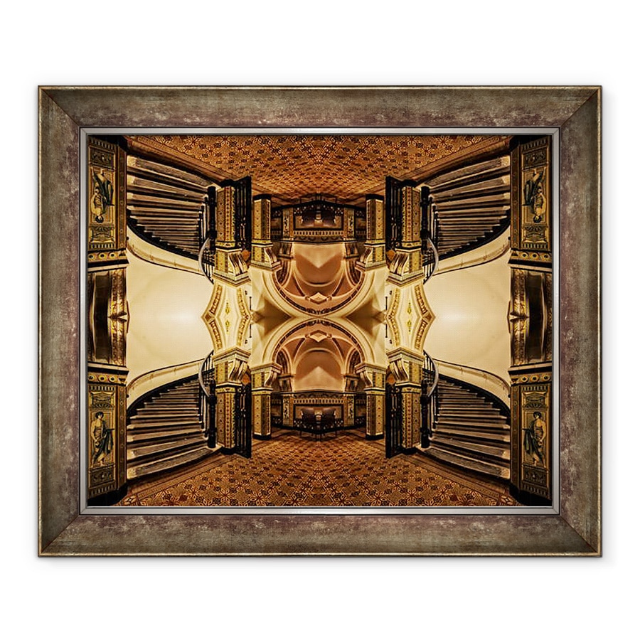 Tablou inramat - Ant Smith - Labirint Coridor de gresie, 90 x 110 cm