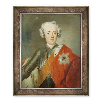 Tablou inramat - Antoine Pesne - Printul Mostenitor Frederic II, c.1740, 50 x 60 cm Tablou inramat - Antoine Pesne - Printul Mostenitor Frederic II, c.1740, 50 x 60 cm