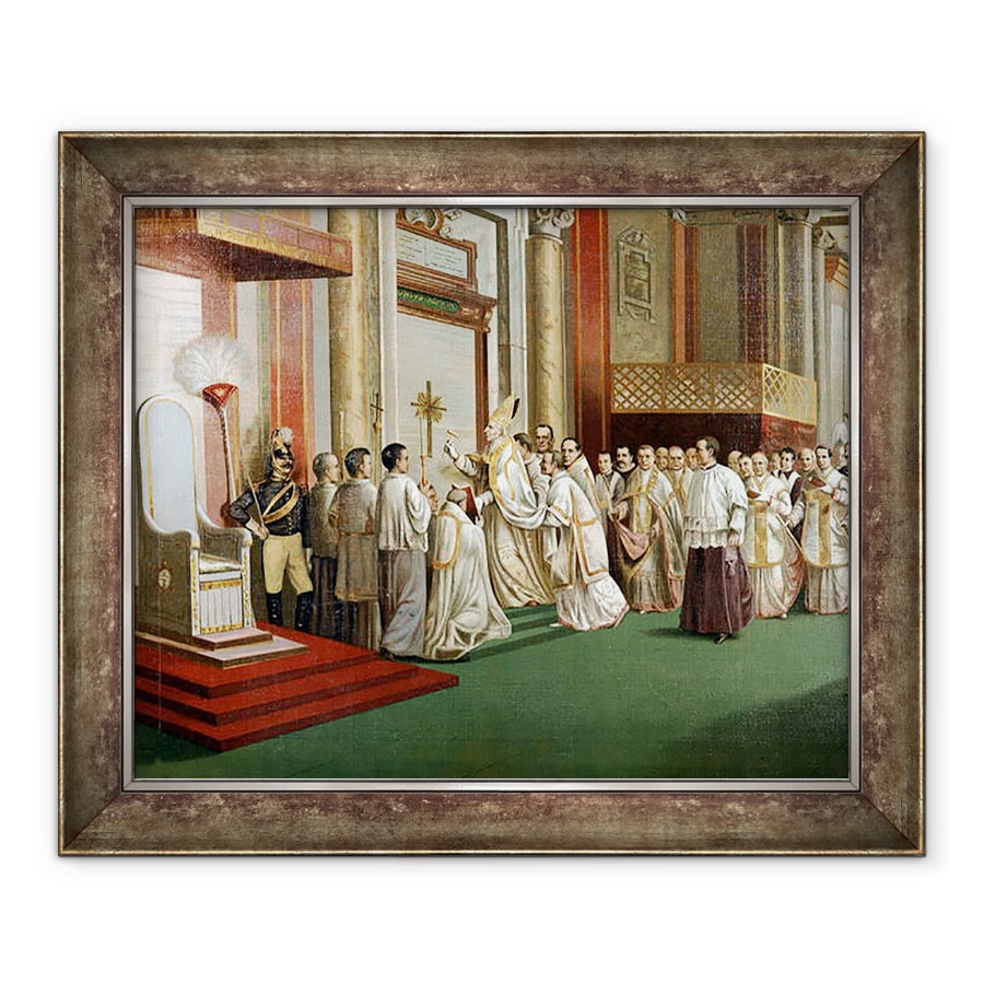 Tablou inramat - Anonymous - Leon XIII, 90 x 110 cm
