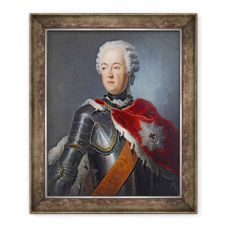 Tablou inramat - Antoine Pesne - Printul Augustus William, 90 x 110 cm