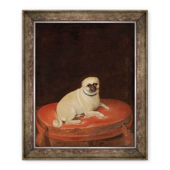 Tablou inramat - Anonymous - Pug, 90 x 110 cm Tablou inramat - Anonymous - Pug, 90 x 110 cm