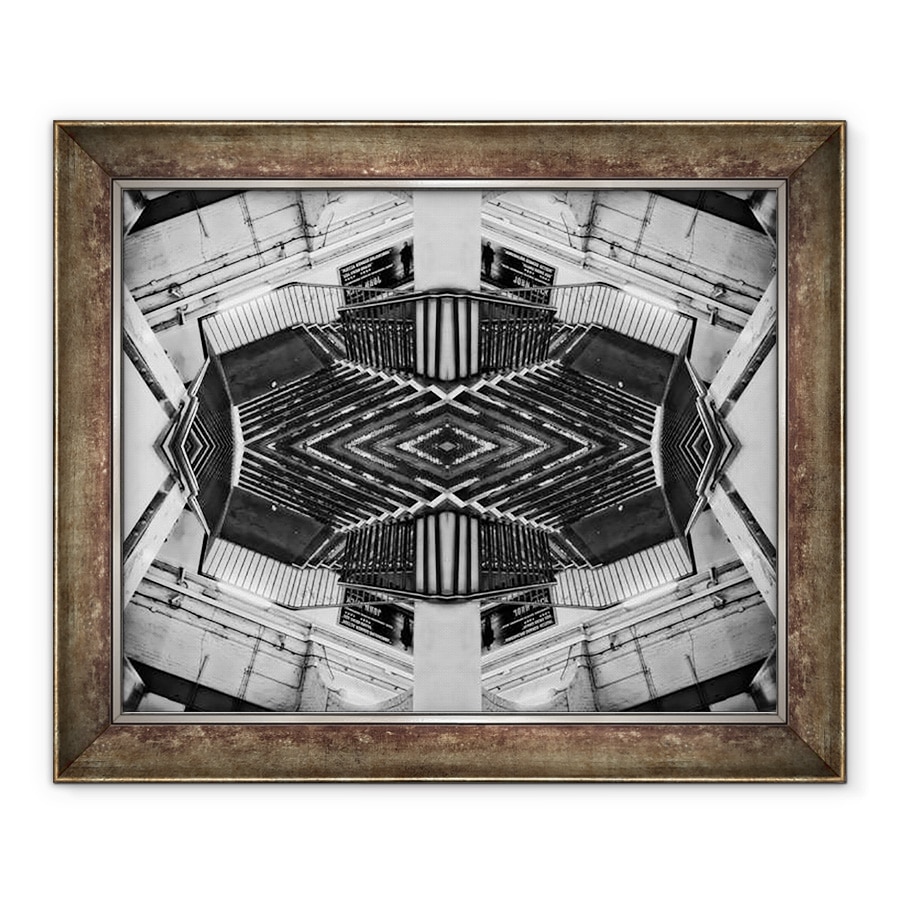 Tablou inramat - Ant Smith - Escher Stairwell, 90 x 110 cm