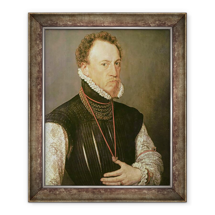 Tablou inramat - Anthonis van Dashorst Mor - Sir Henry Lee 1533-1611, 90 x 110 cm