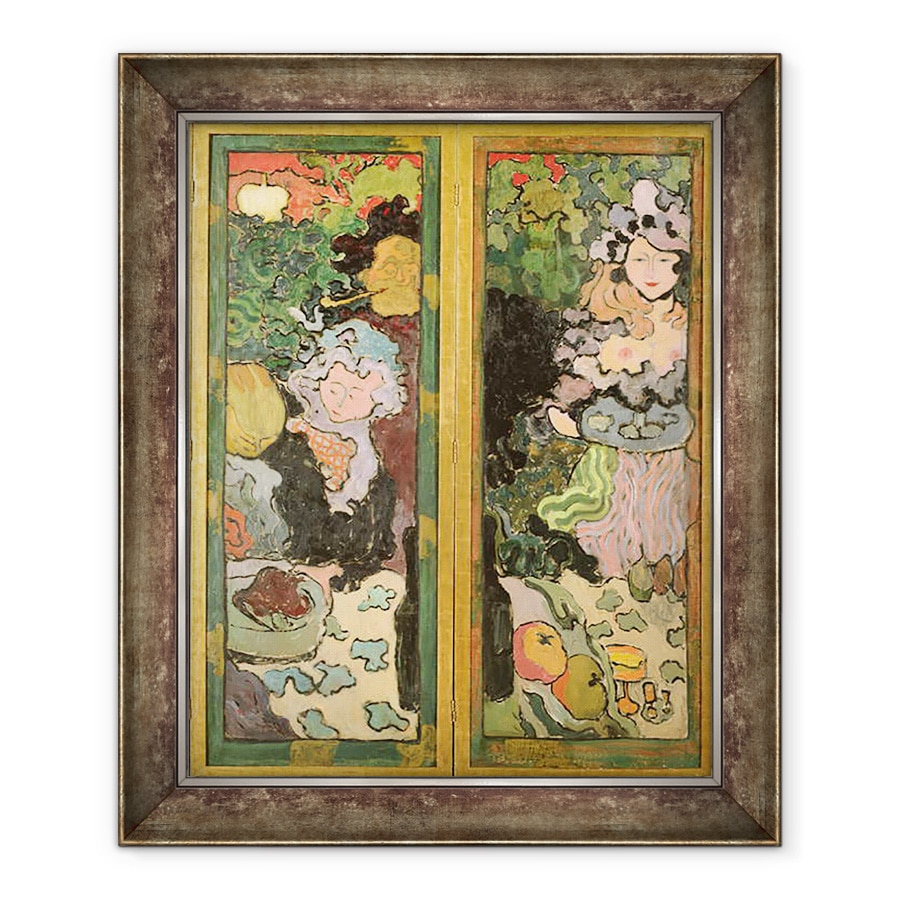 Tablou inramat - Armand Seguin - Placerile Vietii, 90 x 110 cm