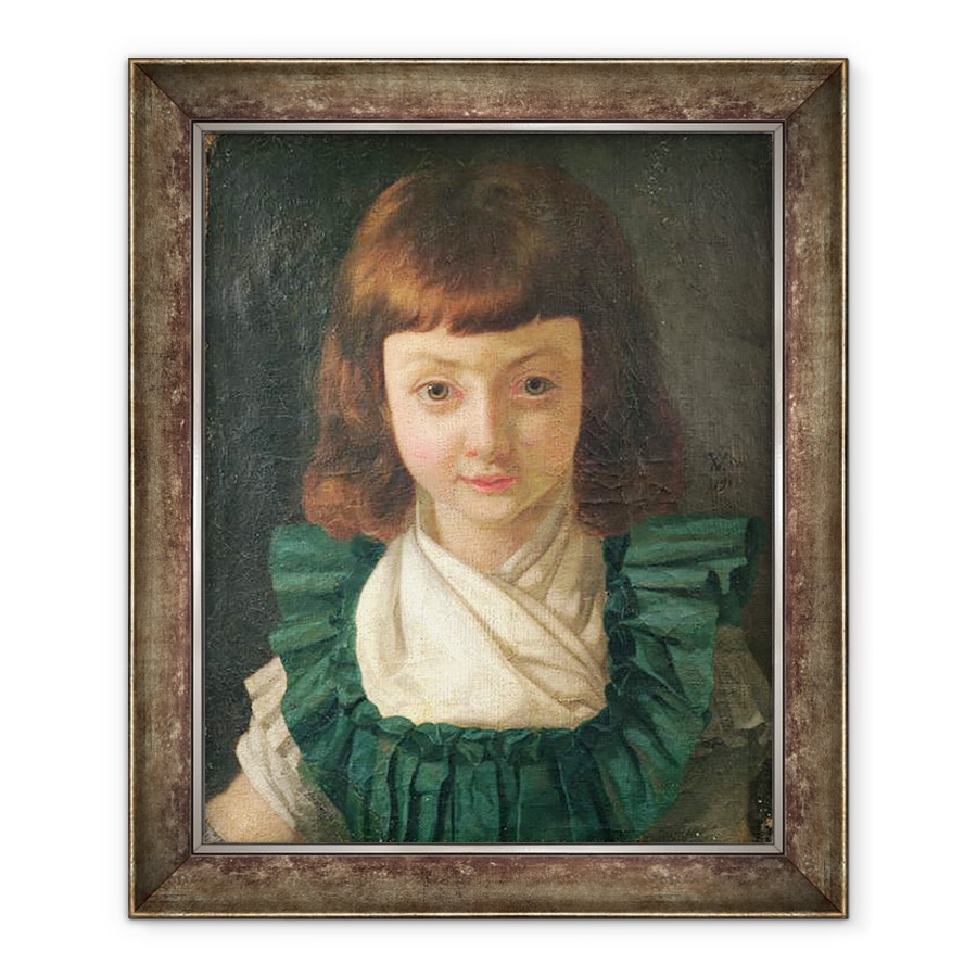 Tablou inramat - Antoine Vestier - Portret De Ludovic al XVII-lea 1785-95 ca un copil, 50 x 60 cm