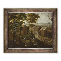 tablou inramat - antonio de espinosa - noiembrie si decembrie din los doce meses del ano cele douasprezece luni ale anului 90 x 110 cm imagen 1_0_
0