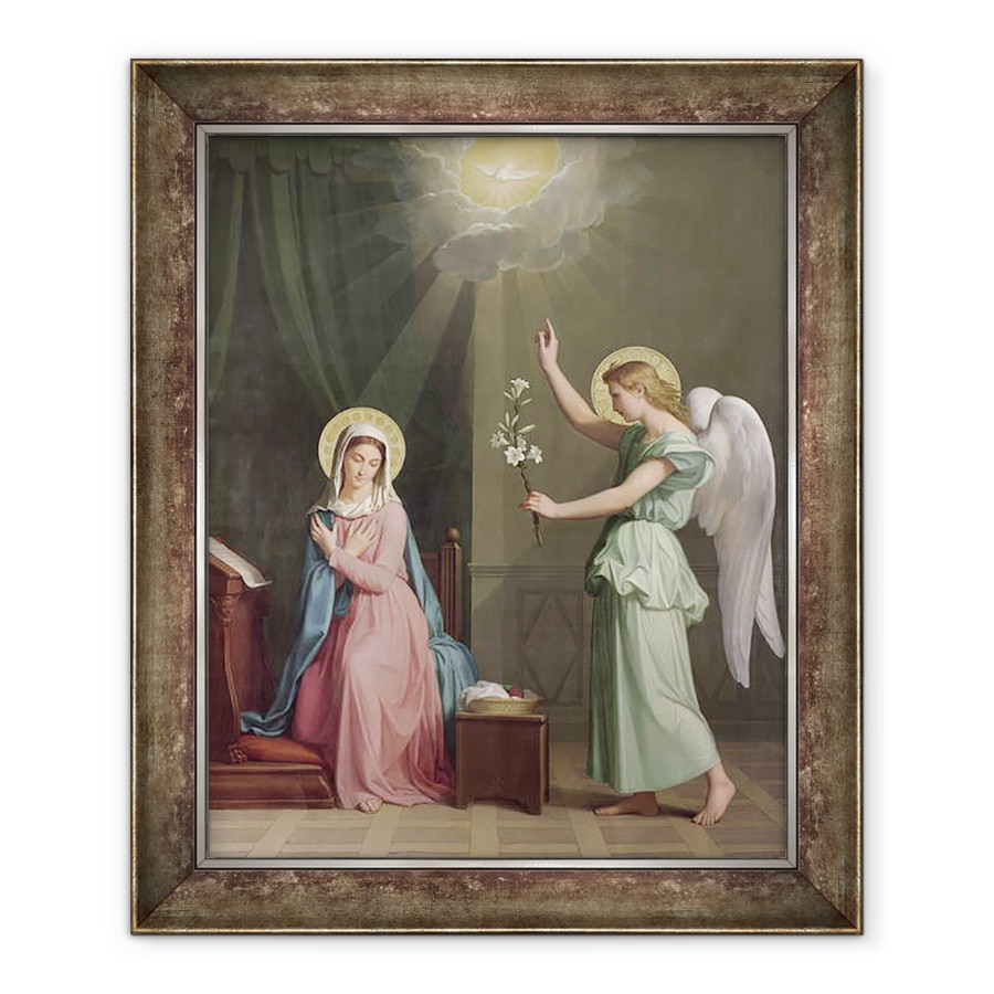Tablou inramat - Auguste Pichon - Buna Vestire, 90 x 110 cm