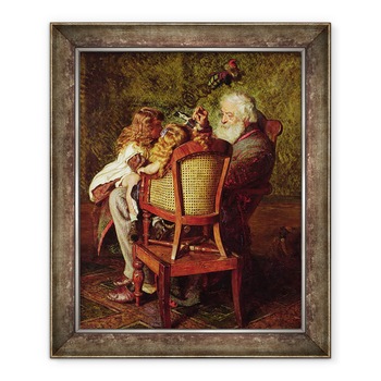 Tablou inramat - Arthur Boyd Houghton - Bunicul lui Jack-in-the-Box, 50 x 60 cm Tablou inramat - Arthur Boyd Houghton - Bunicul lui Jack-in-the-Box, 50 x 60 cm