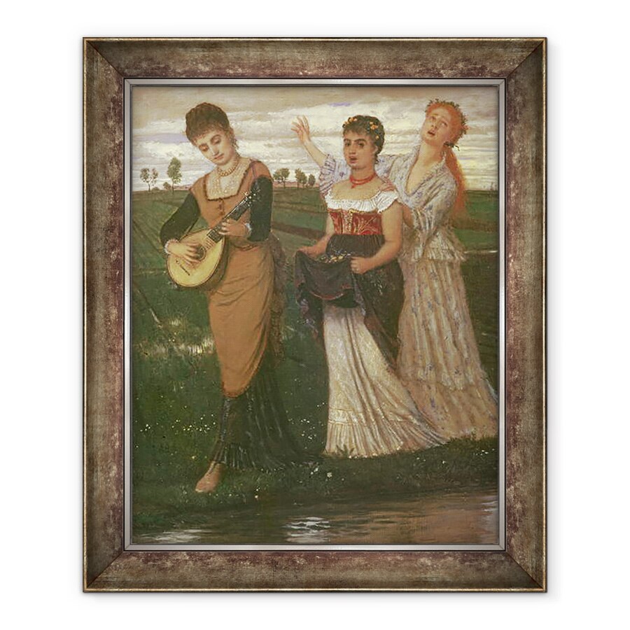 Tablou inramat - Arnold Bocklin - Spring, 90 x 110 cm