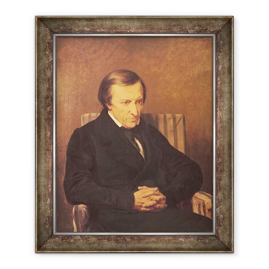 Tablou inramat - Ary Scheffer - Felicite Robert de Lamennais, 90 x 110 cm