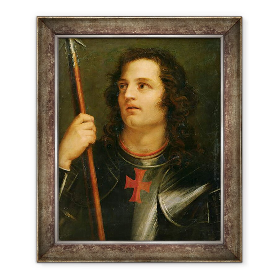 Tablou inramat - Antonio Canova - Un Cavaler Cruciat, 90 x 110 cm