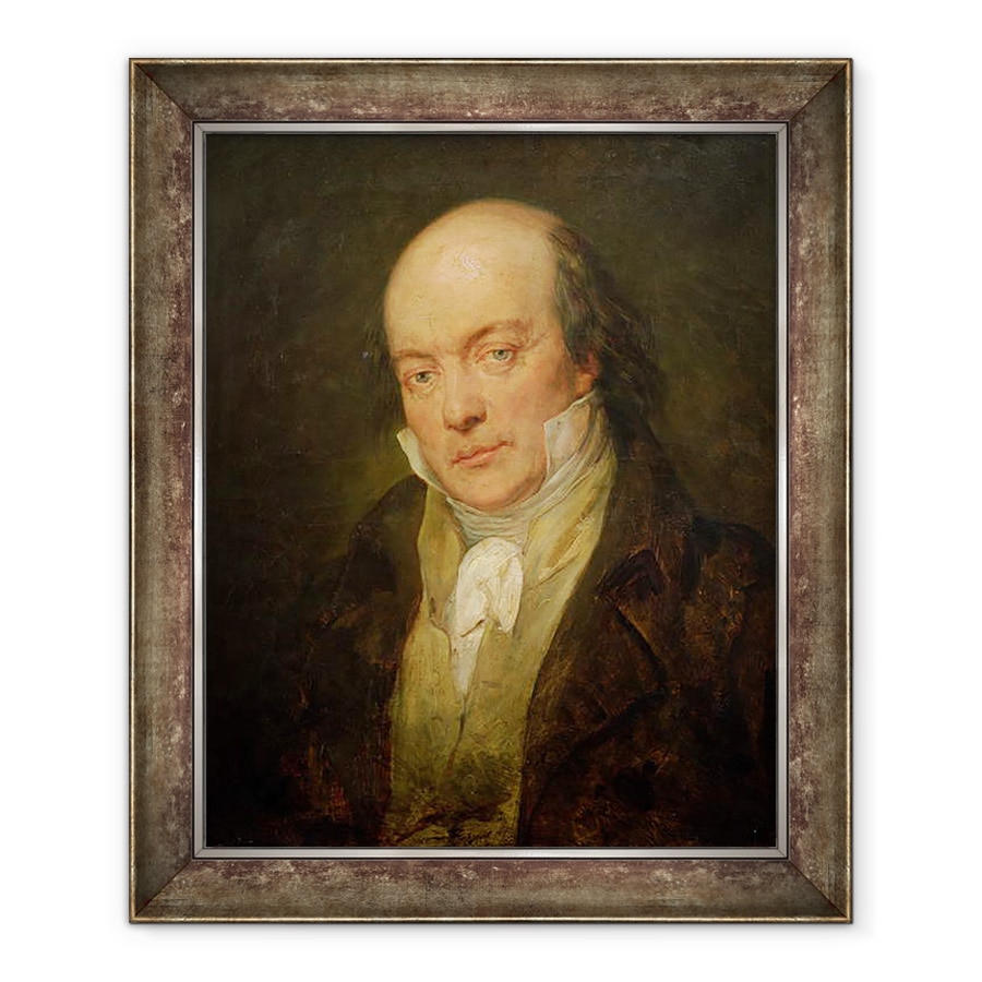 Tablou inramat - Ary Scheffer - Pierre-Jean de Beranger 1780-1857, 50 x 60 cm