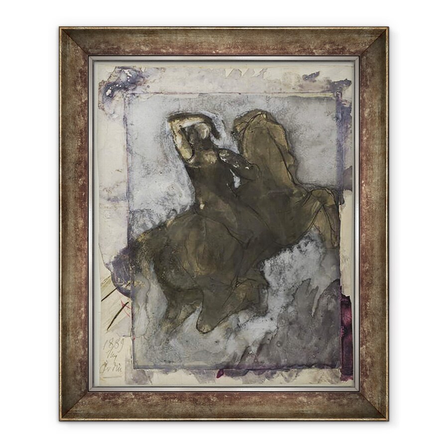 Tablou inramat - Auguste Rodin - Horseman, 90 x 110 cm