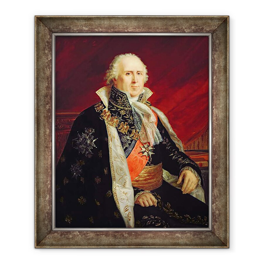Tablou inramat - Baron Gerard, Francois Pascal Simon - Charles-Francois Lebrun 1739-1824 Duce de Plaisance in costumul Arhitrezorierului Imperiului, 90 x 110 cm