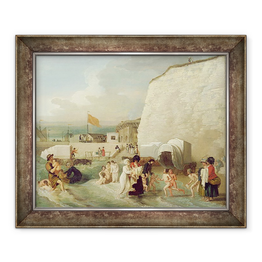 Tablou inramat - Benjamin West - Locul de scaldat de la Ramsgate, 90 x 110 cm