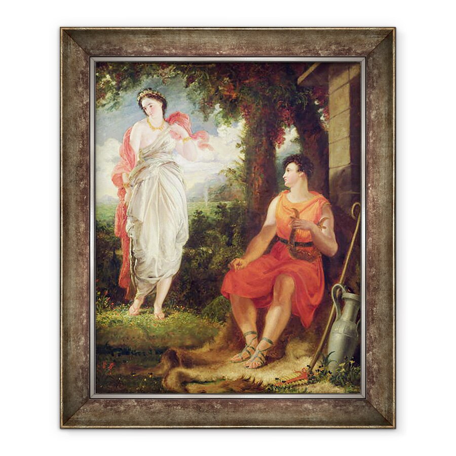 Tablou inramat - Benjamin Robert Haydon - Venus si Ancorses, 90 x 110 cm