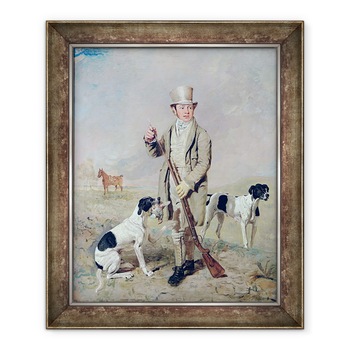 Tablou inramat - Benjamin Marshall - Richard Prince, cu Damon, 50 x 60 cm Tablou inramat - Benjamin Marshall - Richard Prince, cu Damon, 50 x 60 cm