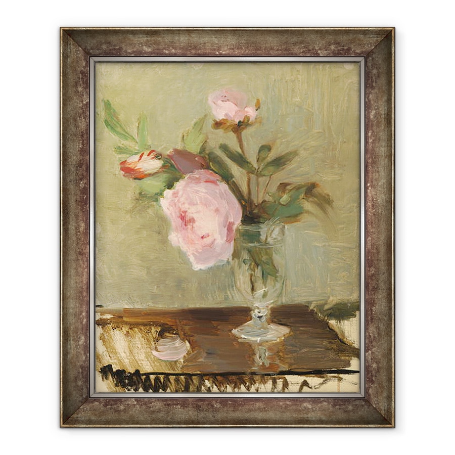 Tablou inramat - Berthe Morisot - Bujori, 90 x 110 cm