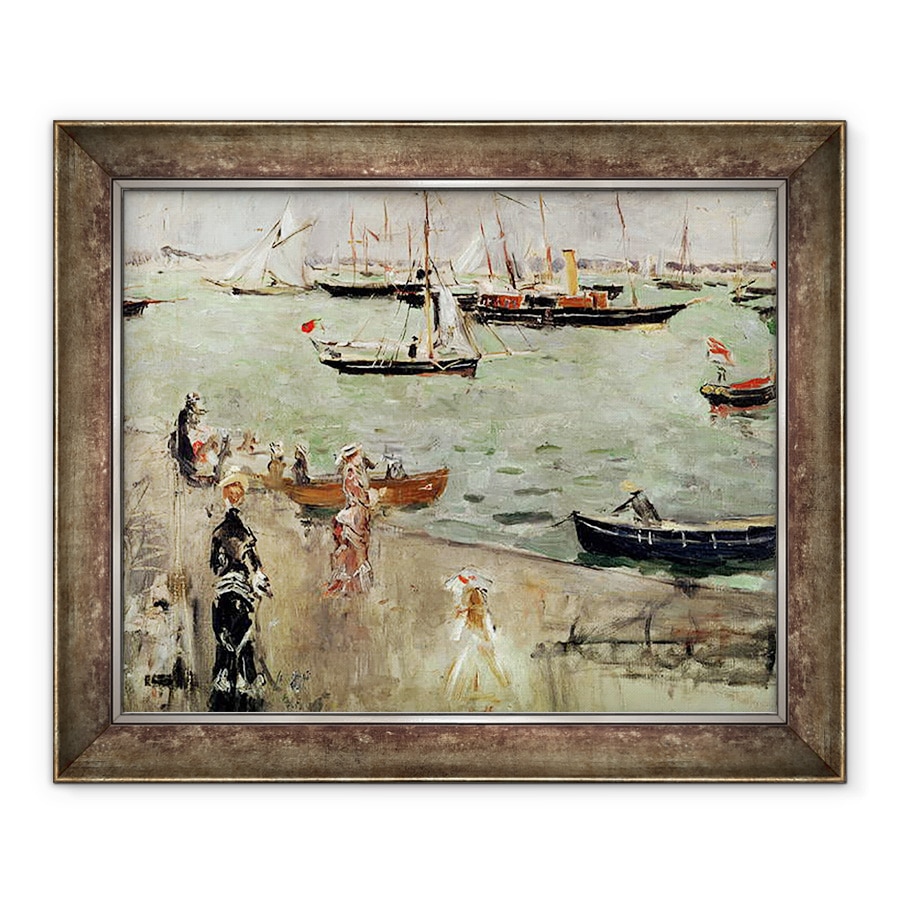 Tablou inramat - Berthe Morisot - Insula Wight, 90 x 110 cm