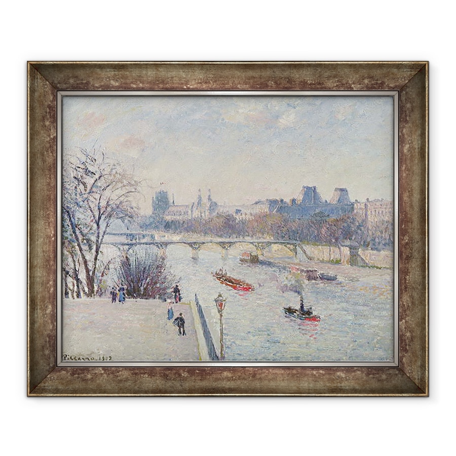 Tablou inramat - Camille Pissarro - Luvru, 90 x 110 cm