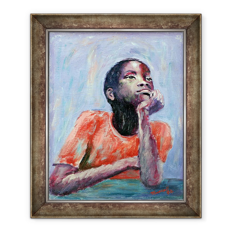 Tablou inramat - Carlton Murrell - Gandire, 90 x 110 cm