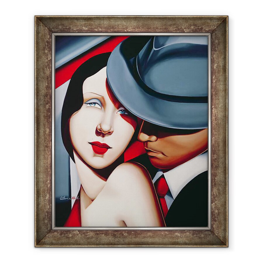 Tablou inramat - Catherine Abel - Adam & Eva, 50 x 60 cm