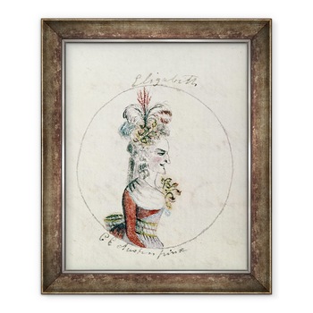 Tablou inramat - Cassandra Austen - Queen Elizabeth I, 50 x 60 cm Tablou inramat - Cassandra Austen - Queen Elizabeth I, 50 x 60 cm