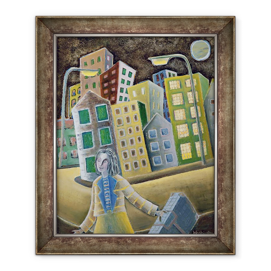 Tablou inramat - Celia Washington - Enigma plecarii, 90 x 110 cm