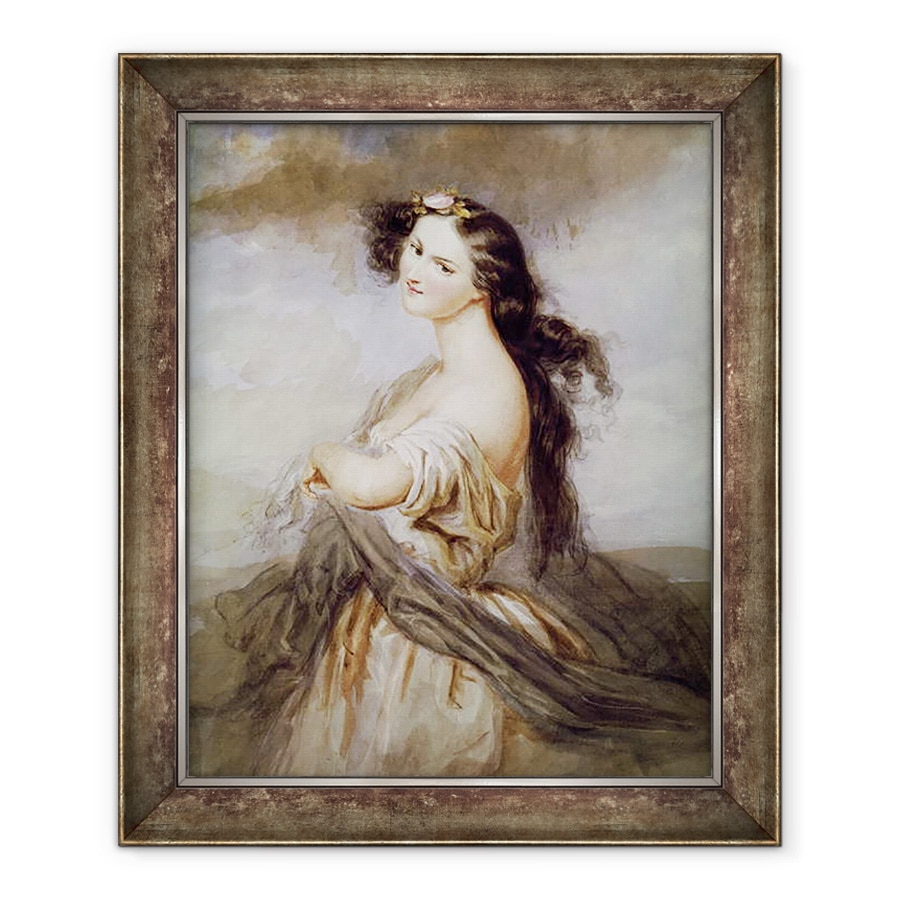 Tablou inramat - Charles Voillemot - Portret De Juliette Drouet 1806-83, 50 x 60 cm