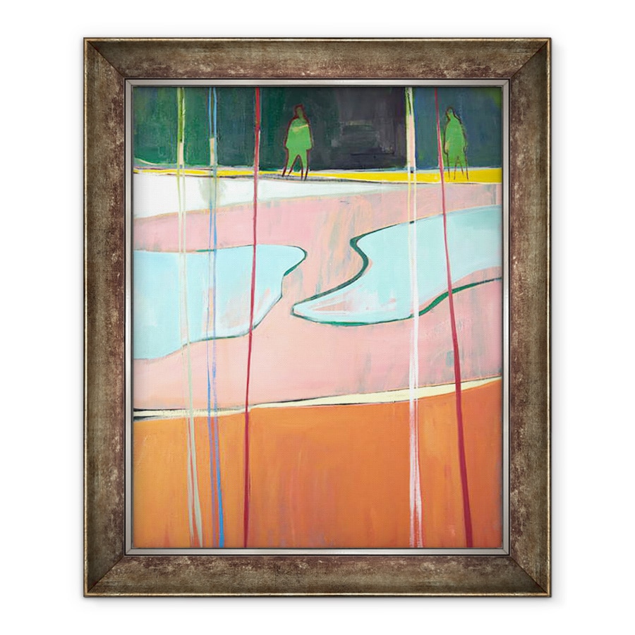 Tablou inramat - Charlotte Evans - insulele de topire, 90 x 110 cm