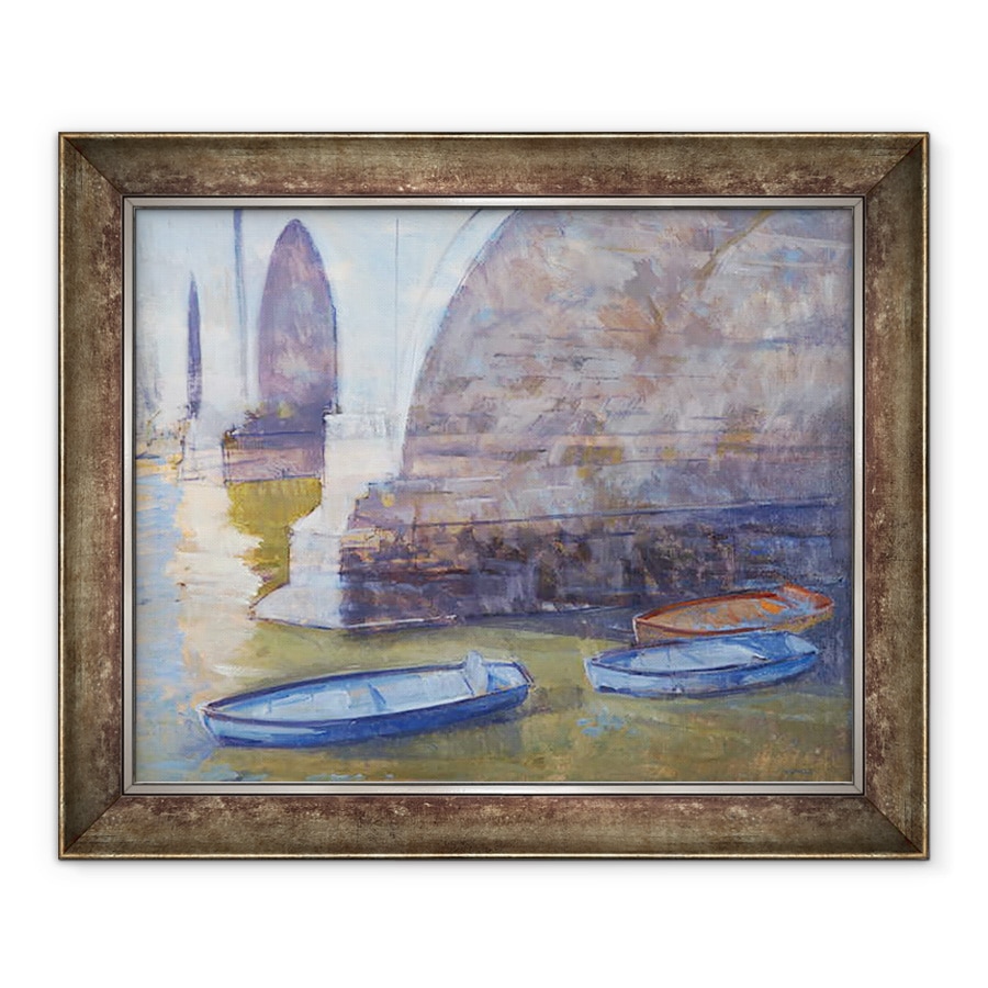 Tablou inramat - Christopher Glanville - Richmond Bridge, 90 x 110 cm