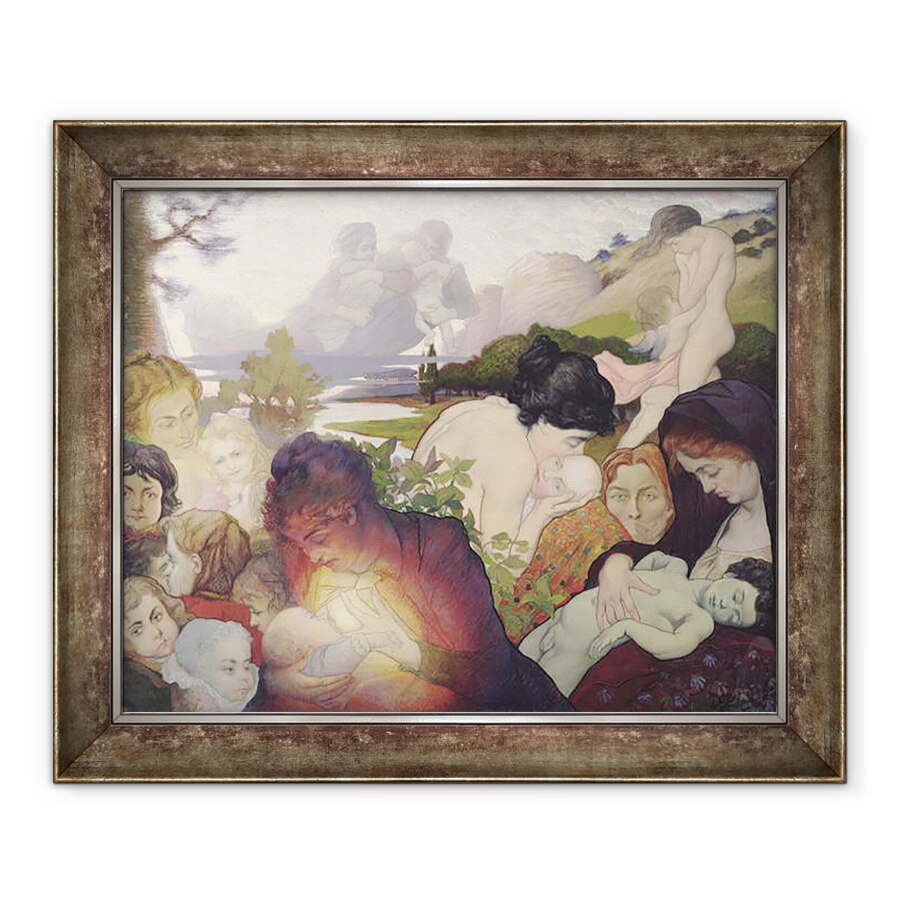 Tablou inramat - Charles Maurin - Maternitate, 90 x 110 cm