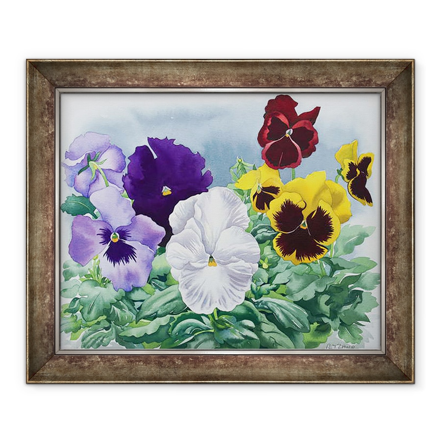 Tablou inramat - Christopher Ryland - Panselute, 90 x 110 cm