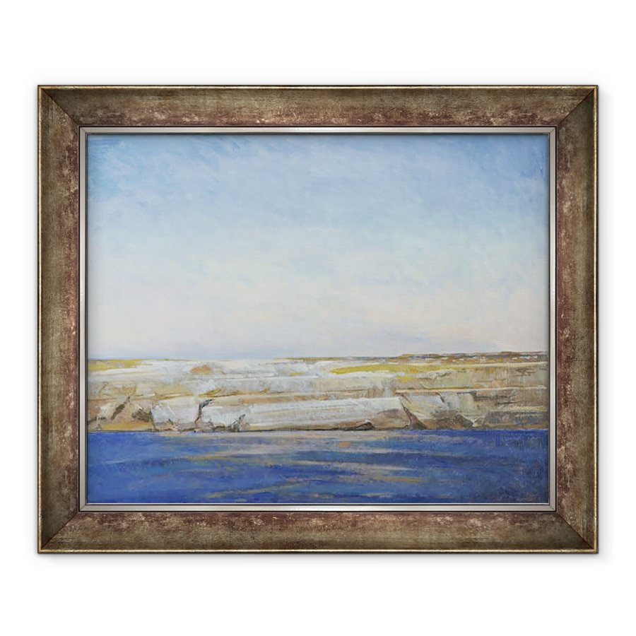 Tablou inramat - Christopher Glanville - Linia de coasta, 90 x 110 cm