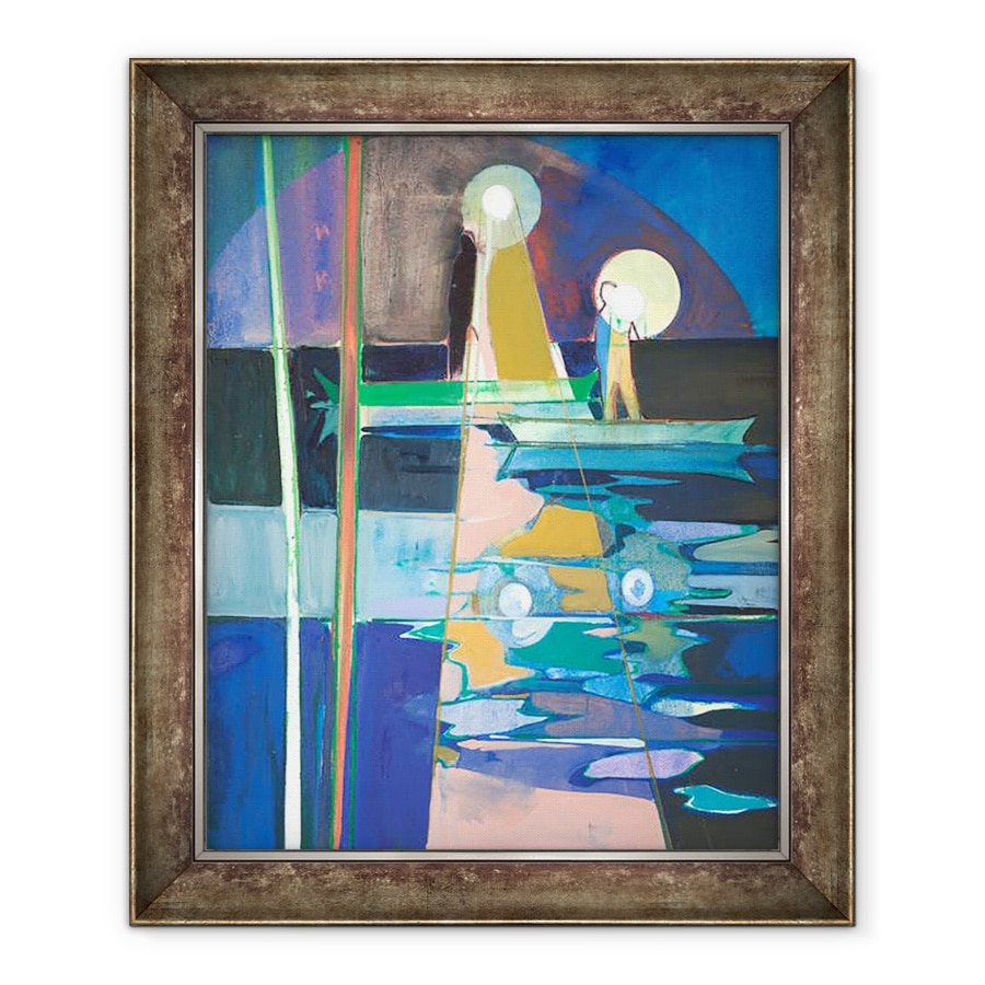 Tablou inramat - Charlotte Evans - reflectarea reflectoarelor, 90 x 110 cm