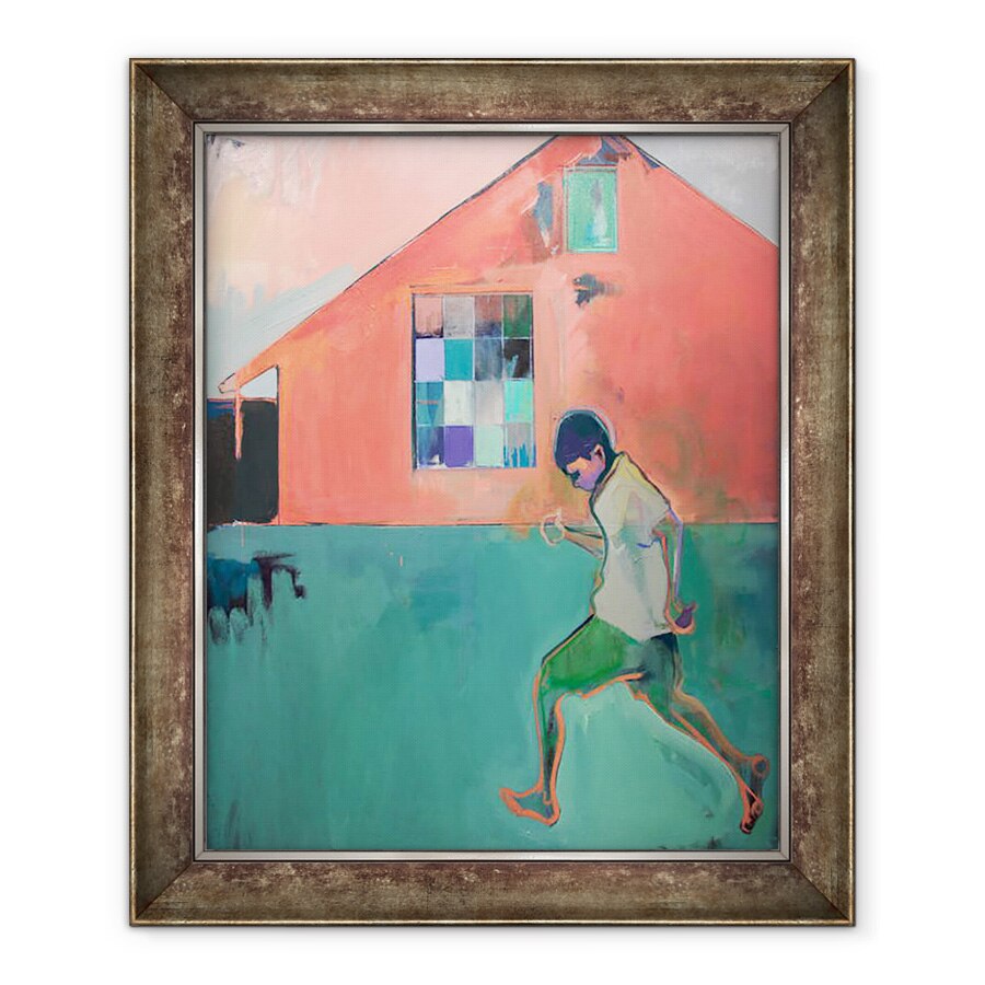 Tablou inramat - Charlotte Evans - gotta run, 90 x 110 cm