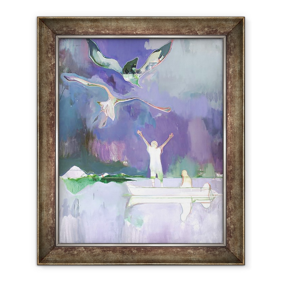Tablou inramat - Charlotte Evans - pasari, 90 x 110 cm
