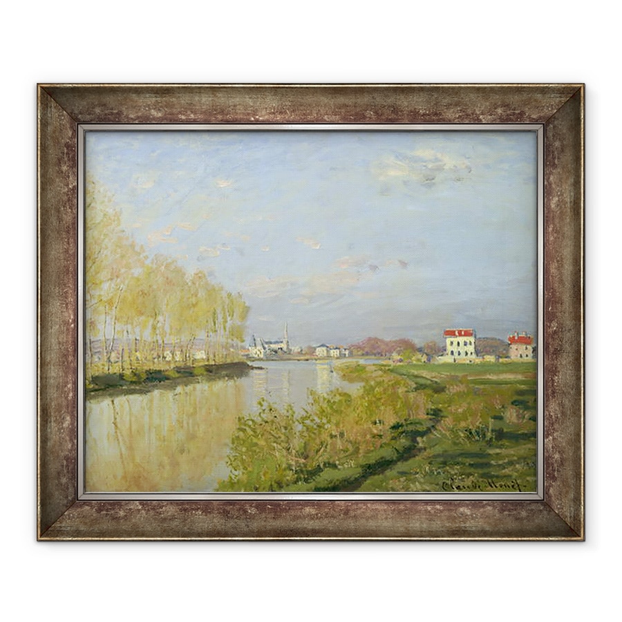 Tablou inramat - Claude Monet - Sena la Argenteuil, 50 x 60 cm